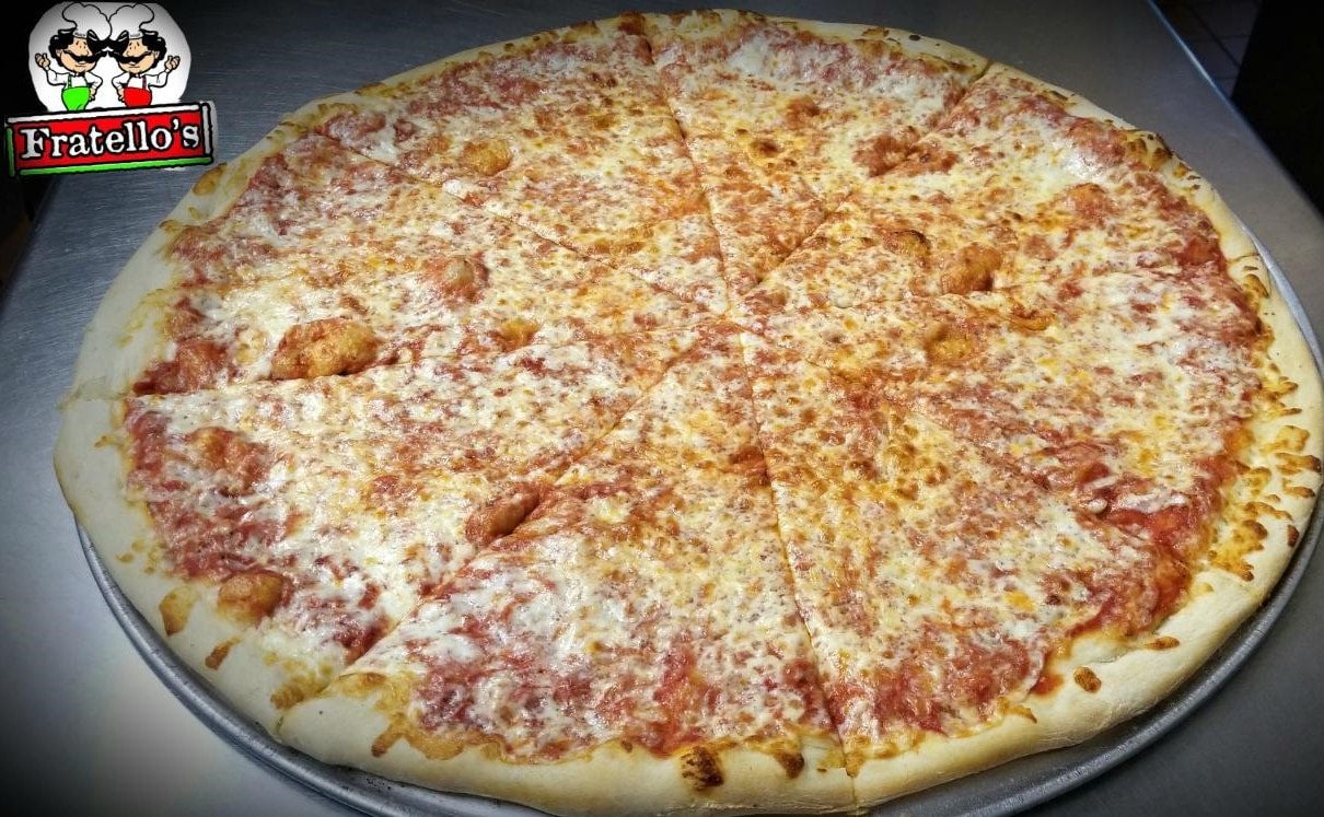 Large Cheese Pizza(Monday) Fratello's Pizzeria Marcy NY